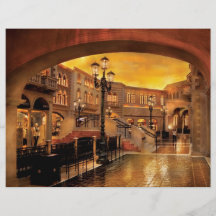 Vegas - Venetian - The streets of Venice Flyer