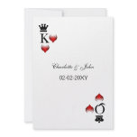 vegas wedding invitation