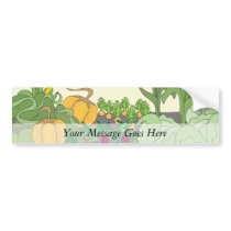 Vegetable Garden Bumper Stickers