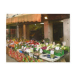 Vegetable Market in Venice Italy Postcard
