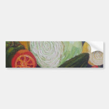 Vegetable Medley Bumper Sticker