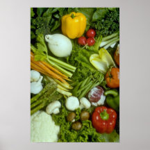 Vegetable medley print