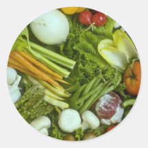 Vegetable medley stickers