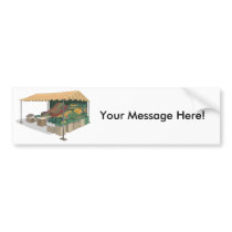 Vegetable Stand Tribute! Bumper Stickers