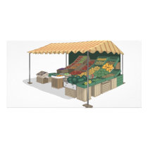 Vegetable Stand Tribute! Picture Card