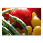 Vegetables Greeting Card