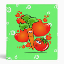 Vegetables in love, binder