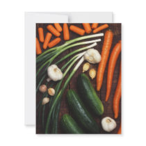 Vegetables Invites
