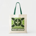 Vegetarian Flag Canvas Bag