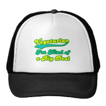 Vegetarian I'm Kind of a Big Deal Hats