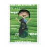 Vegetarian is no alien! postcard