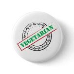 Vegetarian Stamped buttons
