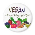 Vegetarian T-Shirts/Gifts magnets