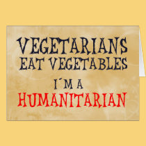 Vegetarians cards