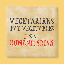 Vegetarians magnets