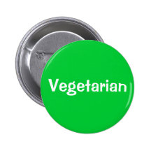 Végétarien Pin's Avec Agrafe