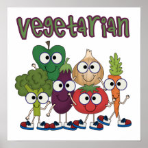Végétarien Posters