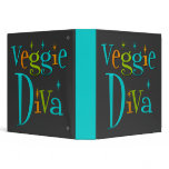 Veggie Diva Retro-Style Recipe Book binders