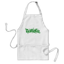 Veggie, For Vegetarians and Vegans Apron