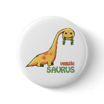 Veggie Saurus Button