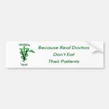 Veggie Vets Bumper Sticker