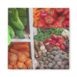 Veggies squared magnet