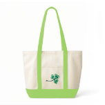 Veined Shamrock Middle bags