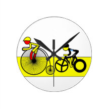 Velocipede Wallclock