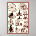 Velocipedes ~ Vintage Advertising Poster