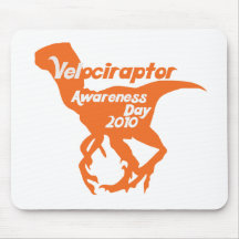 Velociraptor Awareness Day Mouse Pads