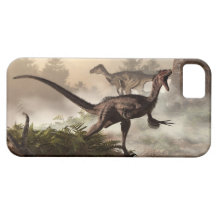 Velociraptors Prowling the Shoreline iPhone 5 Case