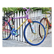 Vélos de lever de soleil sur Fleming Photographie