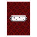 Velvet Diamonds (Red) (Wedding) Announcements