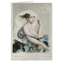 Vendemiaire , first month of Republican Calendar Greeting Card