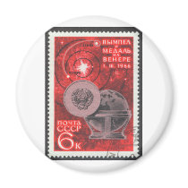Venera 3 Planetary Probe to Venus 1966 magnets