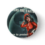 Venereal Disease Vintage Propaganda Pin
