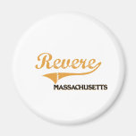 Vénérez le classique du Massachusetts Aimant Pour Réfrigérateur