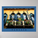 Venetian Balcony Poster posters