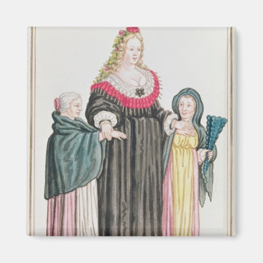 Venetian Courtesan Magnets