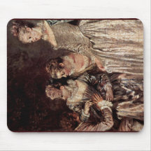Venetian Festival (Fêtes Vénitienne) Detail Mouse Pad