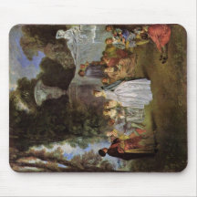 Venetian Festival (Fêtes Vénitienne) Mouse Pad