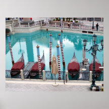Venetian Gondolas Print