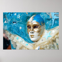 Venetian Mask Print