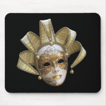 Venetian Masks Mousepad