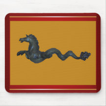 Venetian Murano Glass Horse Mousepad