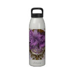 VENEZIA POINSETTIA in Brown and Lilac Drinking Bottle