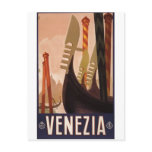 Venezia travel poster 1920 Venice, Italy