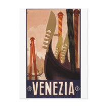 Venezia travel poster 1920 Venice, Italy