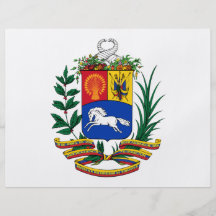 Venezuela Coat of Arms Flyer