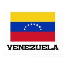 Venezuela Flag postcards